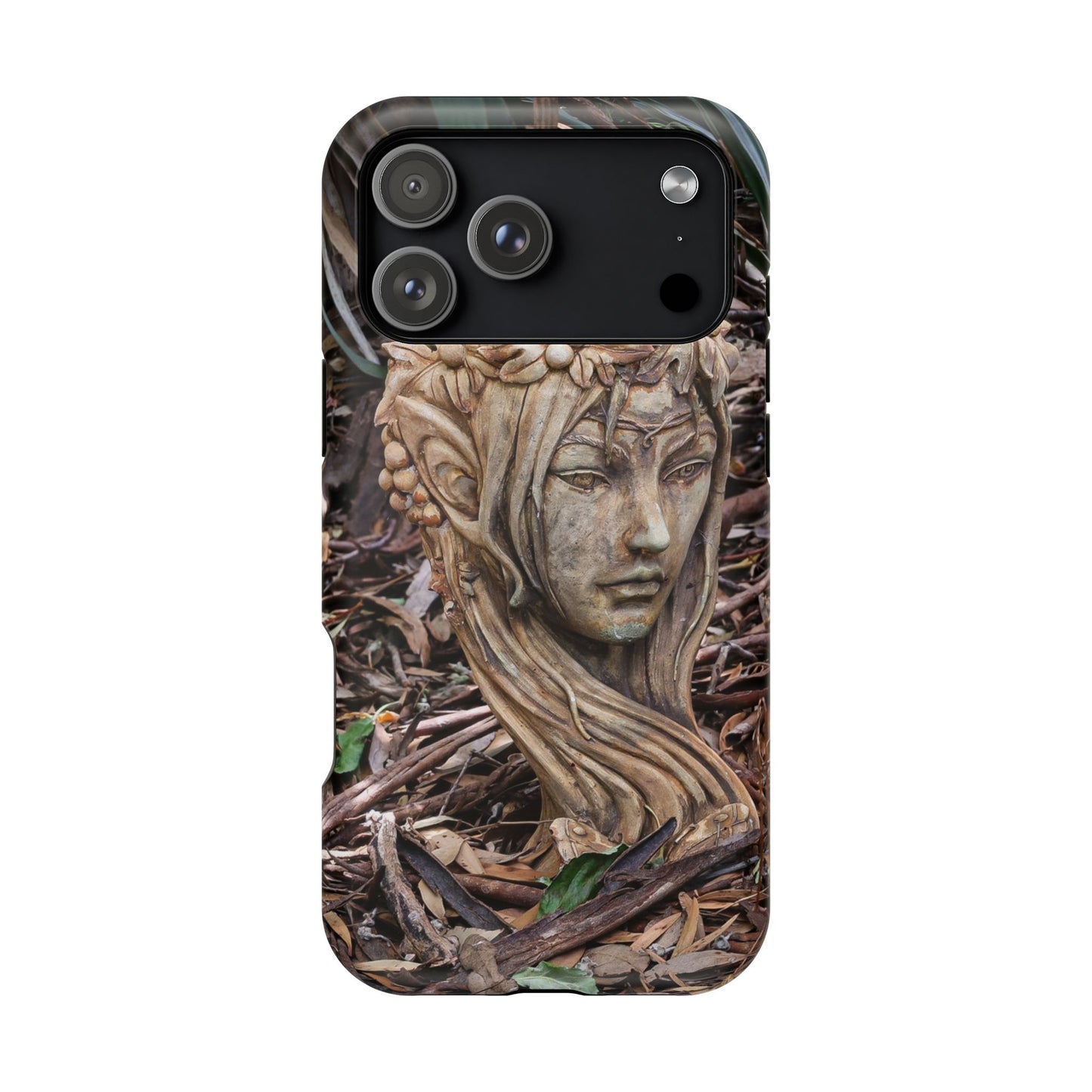 Magsafe® Compatible Tough Cases - Elven Lady Statue iPhone 17 Pro Max Matte