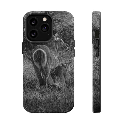 Waterbuck Baby Animal Phone Case - Magsafe B&W iPhone 13 Pro Matte