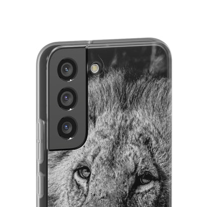 Flexible Lion Phone Cases B&W