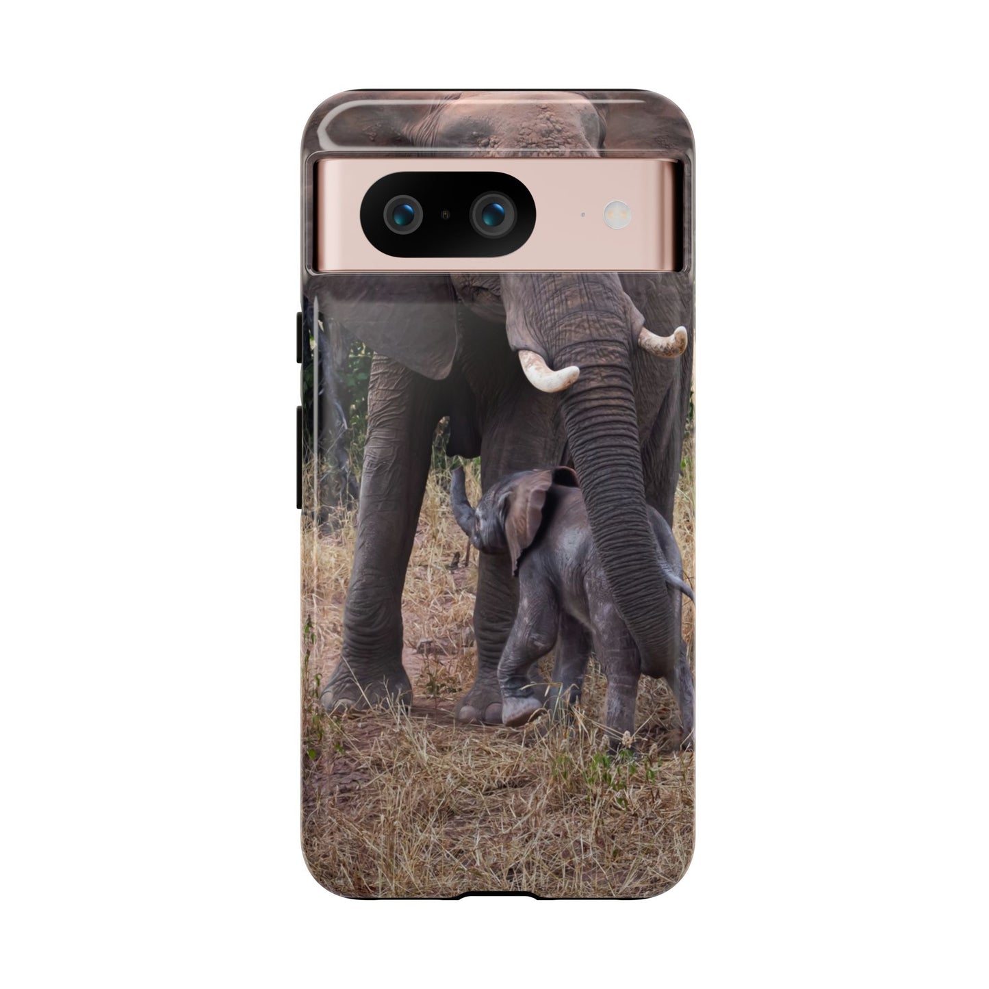 Baby Elephant Tough Case Google Pixel 8 Glossy