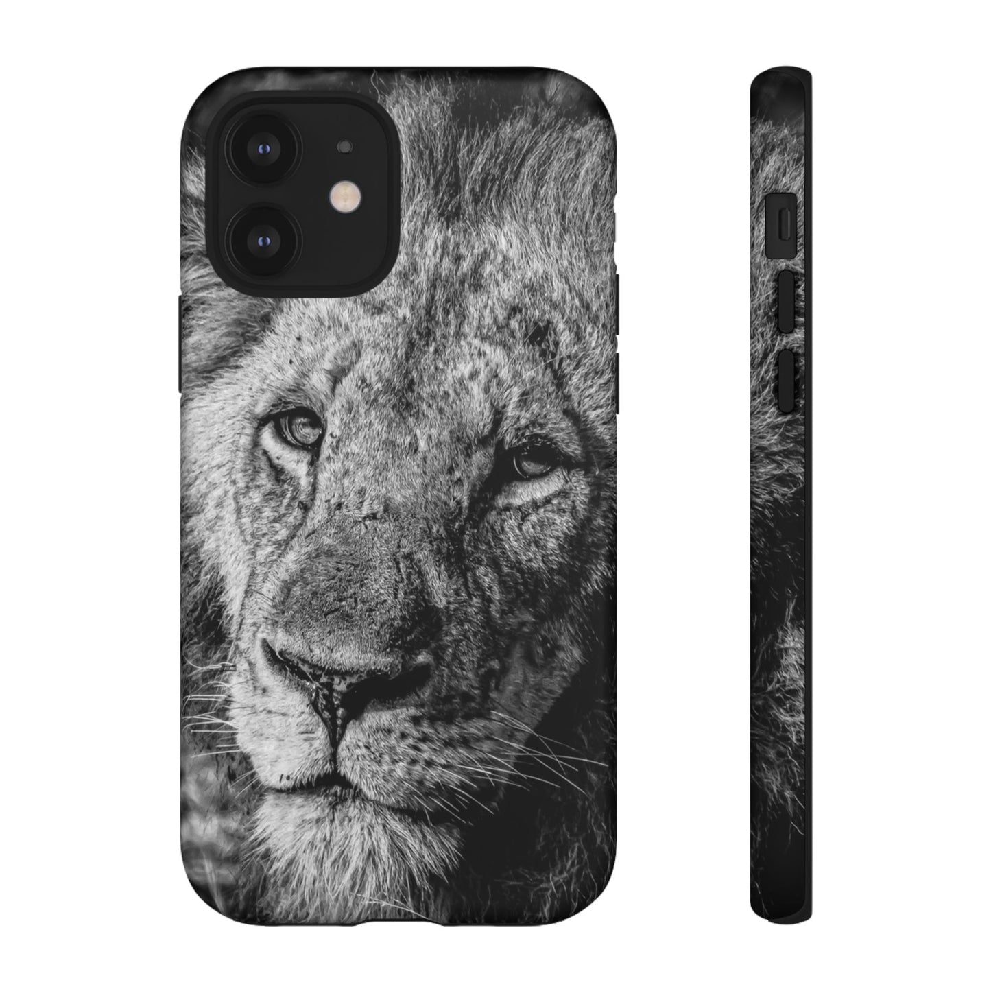 Tough Case - Old Lion B&W iPhone 12 Matte