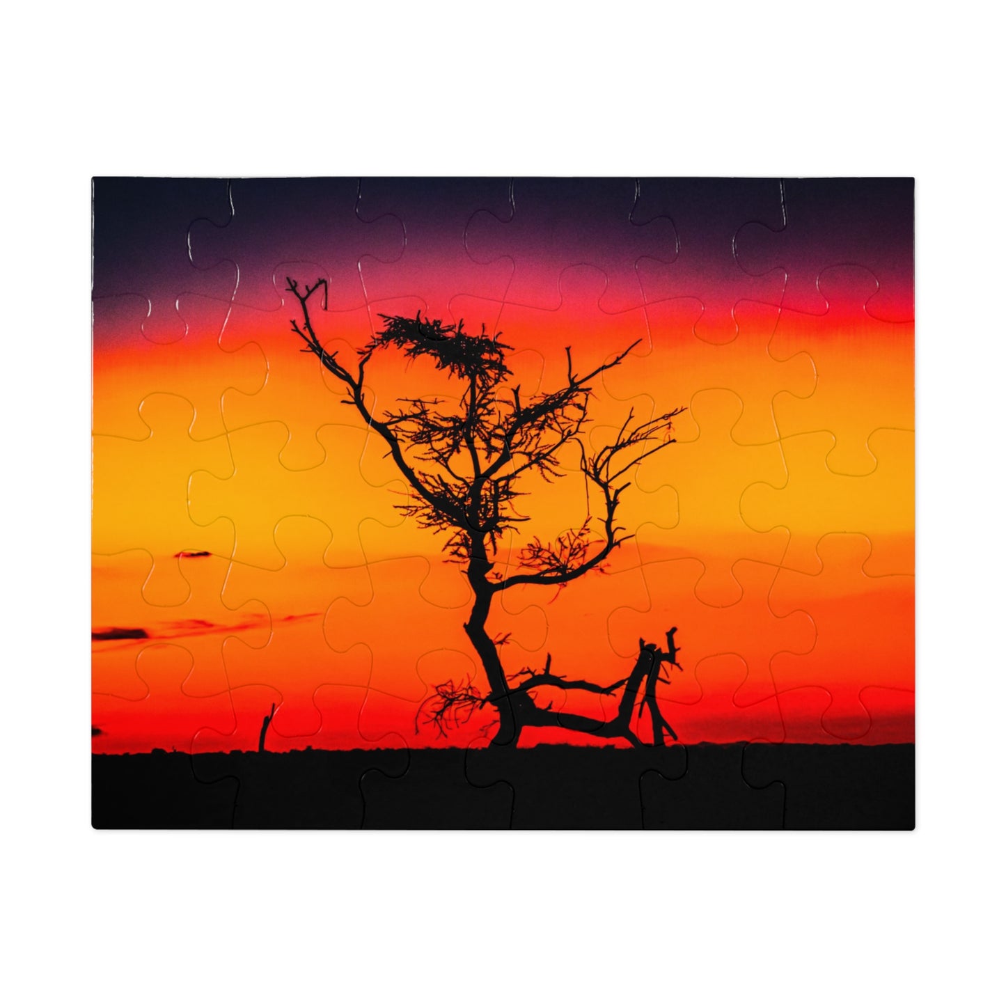 Kalahari Sunset Jigsaw Puzzle with Tin 10" × 8" (30 pcs)