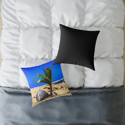 Beach Coconut Pillow