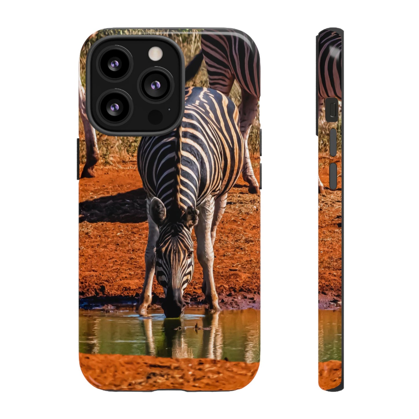 Zebra Phone Case iPhone 13 Pro Glossy