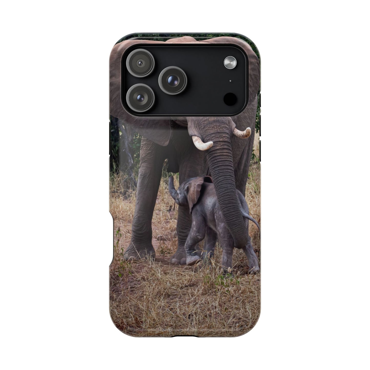Baby Elephant Magsafe Phone Case iPhone 17 Pro Max Glossy