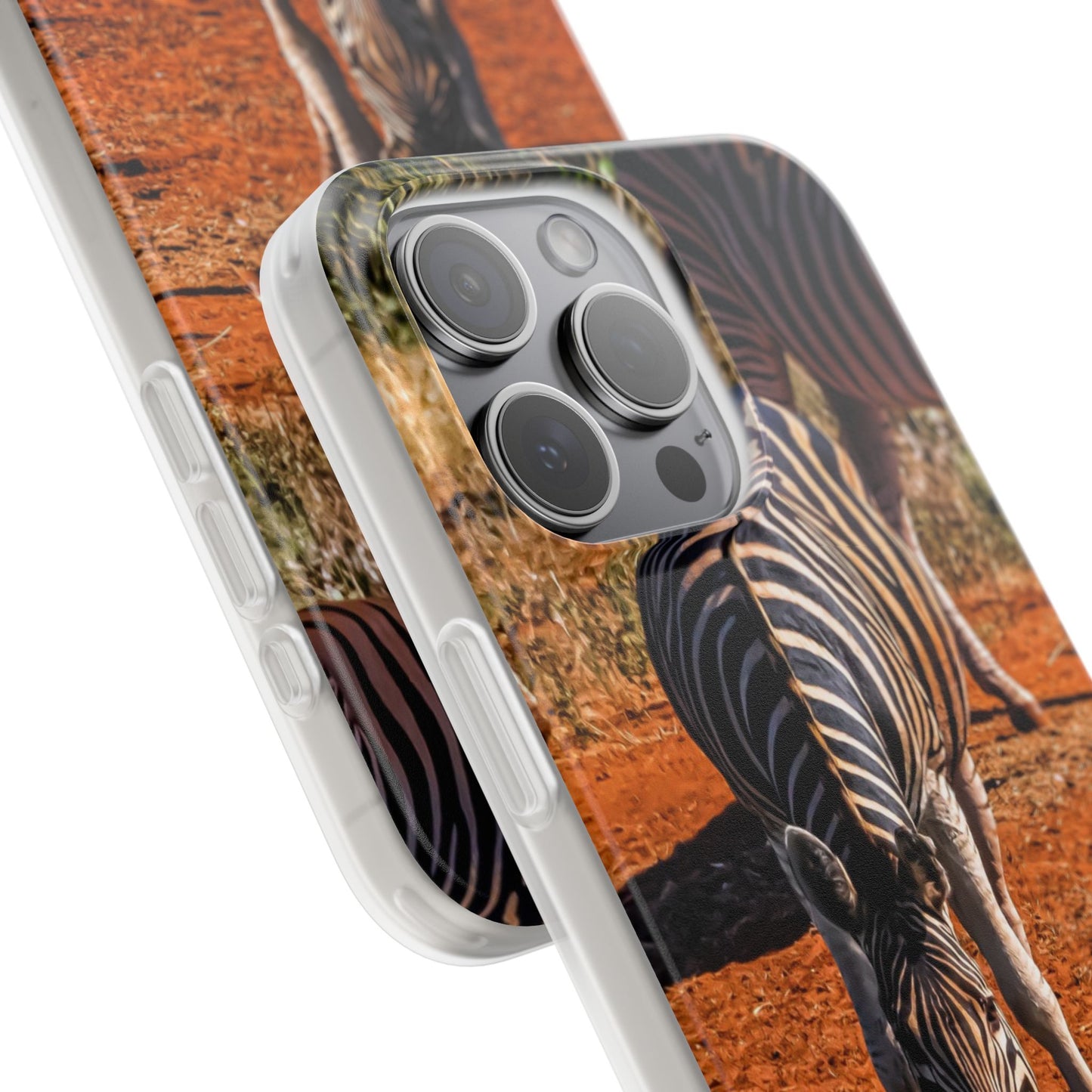 Flexible Zebra Phone Case