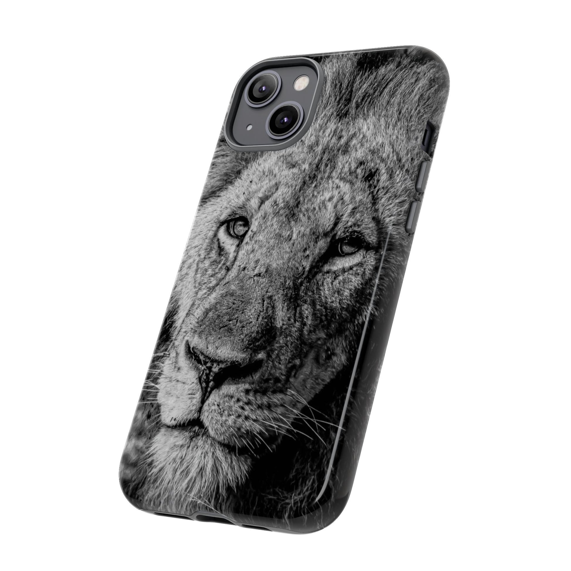 Tough Case - Old Lion B&W