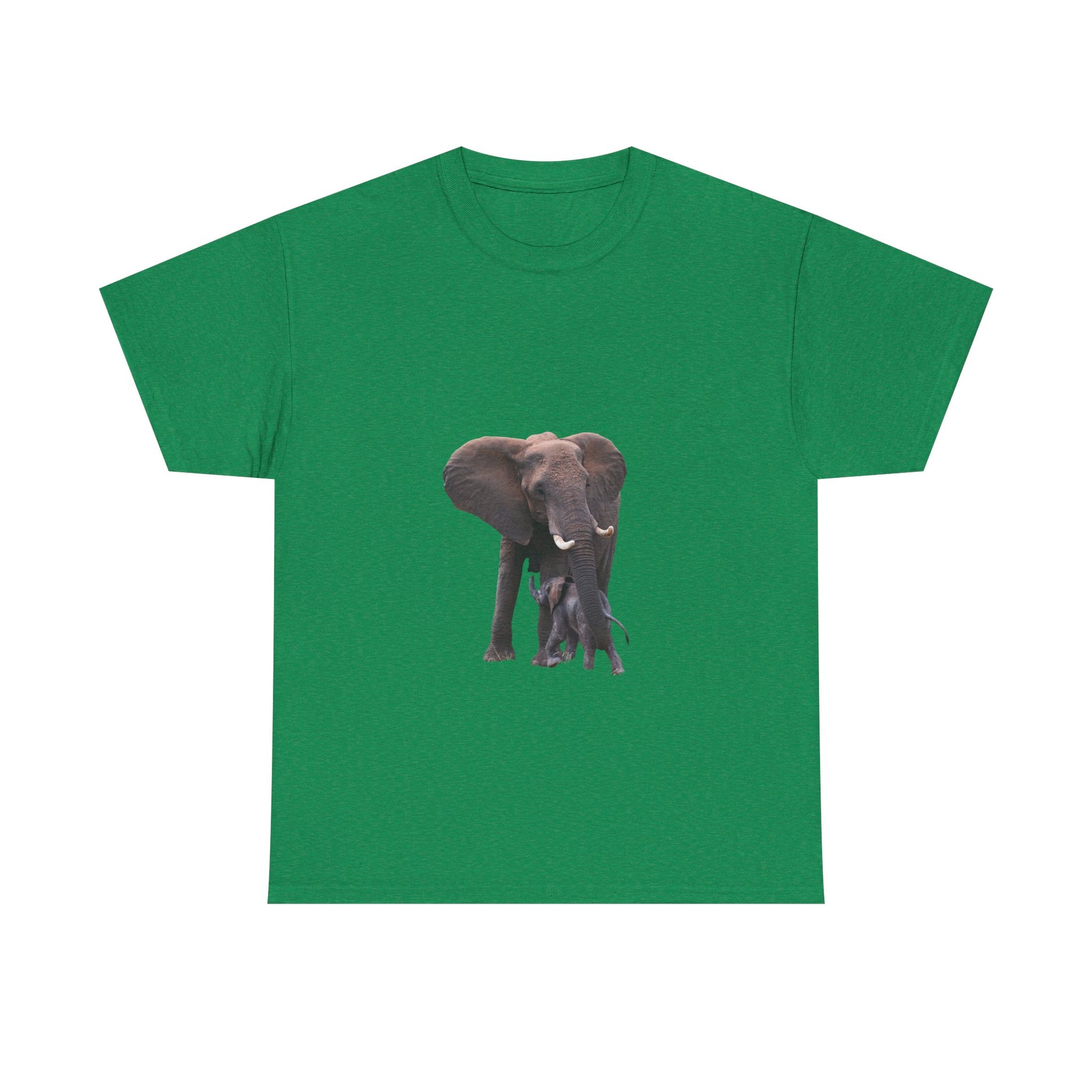 Baby Elephant Tee Antique Irish Green