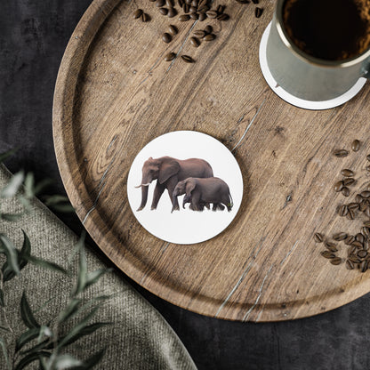 Family of Elephants Coasters