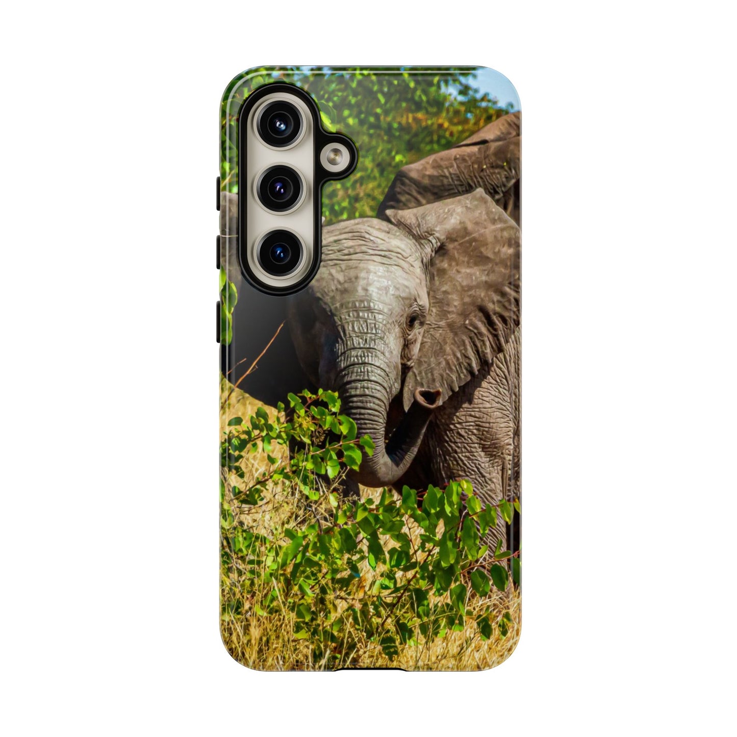 Tough Case - Young Elephant Samsung Galaxy S24 Glossy