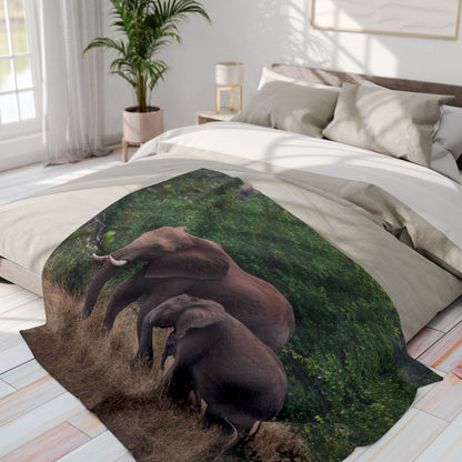 Arctic Fleece Blanket - Elephant Family