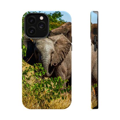 Magsafe® Compatible Tough Cases - Young Elephant iPhone 13 Pro Max Glossy