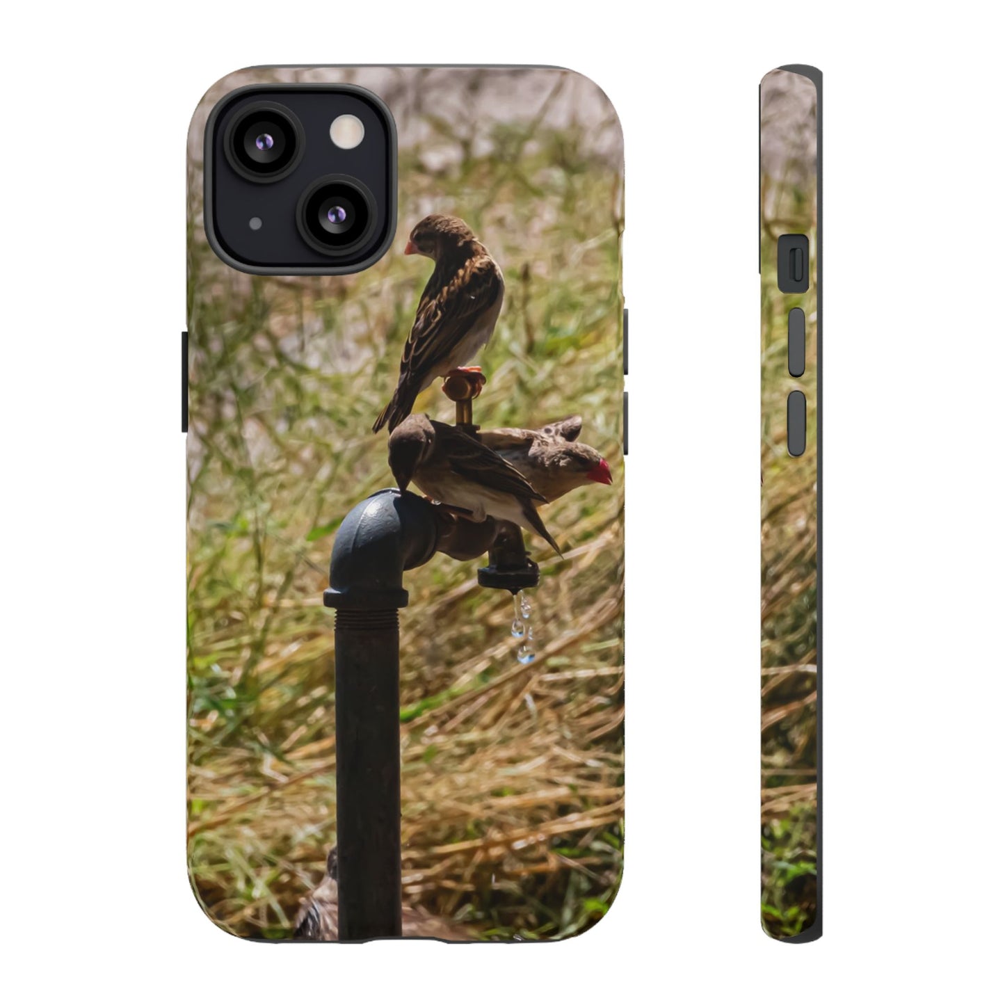 Tough Case - Birds at A Dripping Tap iPhone 13 Matte