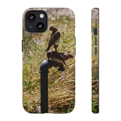 Tough Case - Birds at A Dripping Tap iPhone 13 Matte