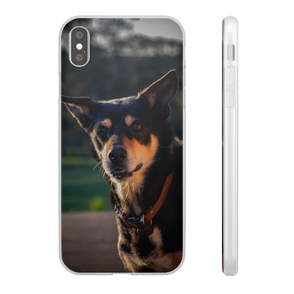 Kelpie Dog Flexi Case iPhone XS MAX with gift packaging