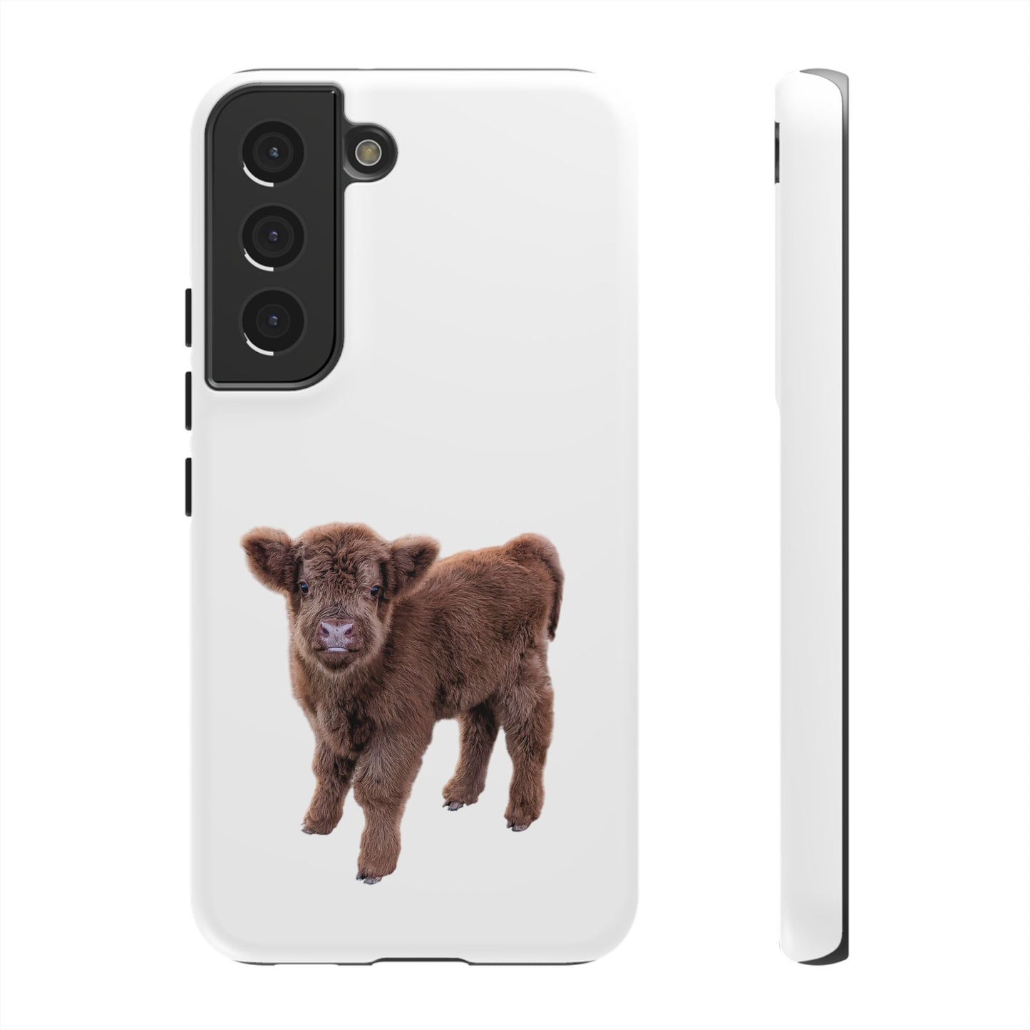 Baby Highland Cow Phone Case Samsung Galaxy S22 Matte