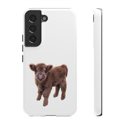 Baby Highland Cow Phone Case Samsung Galaxy S22 Matte