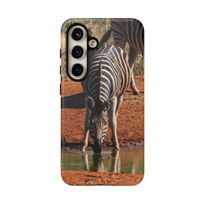 Tough Case - Zebra Drinking