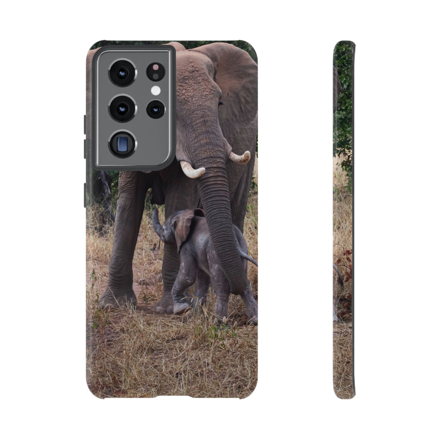 Baby Elephant Tough Case Samsung Galaxy S21 Ultra Glossy