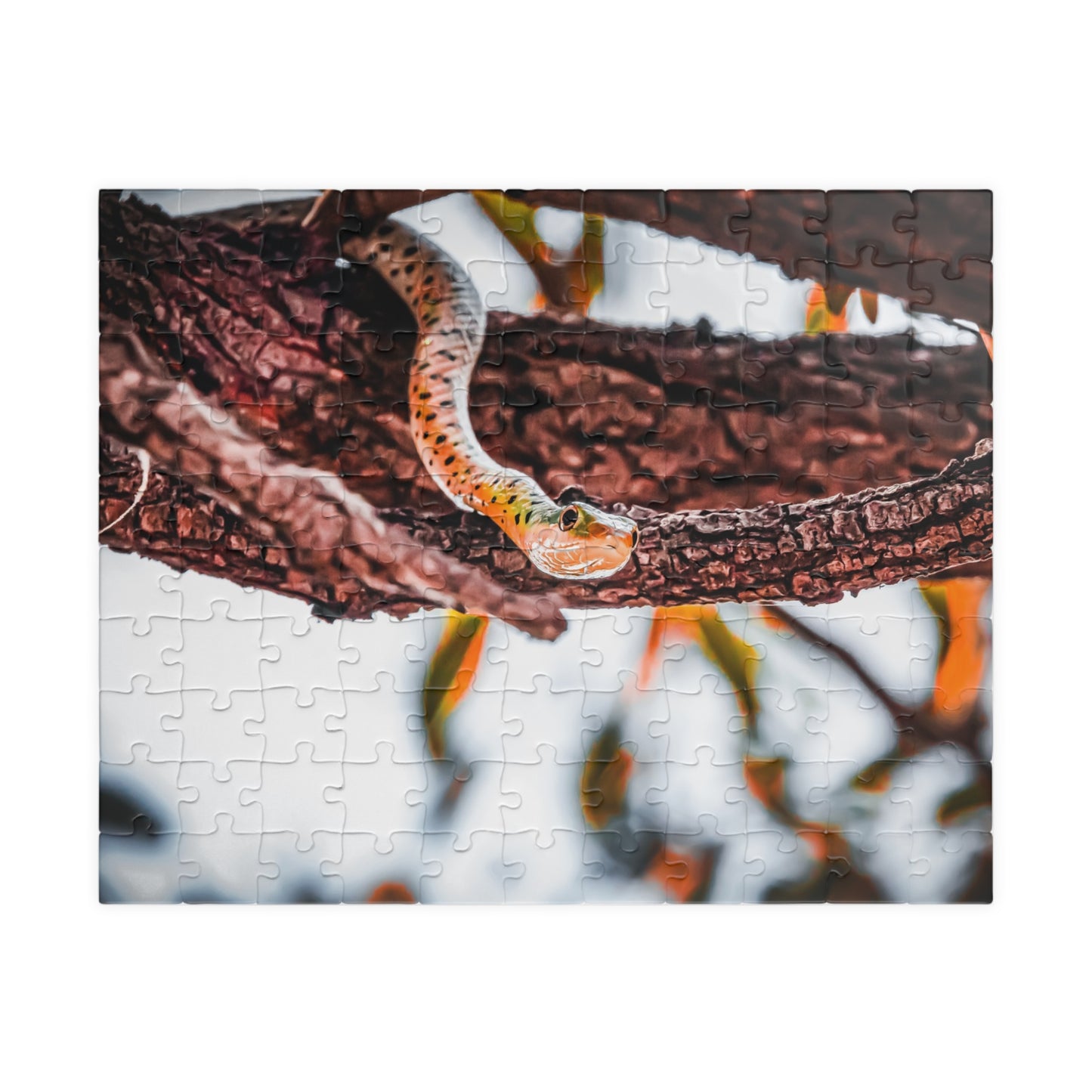 Spotted Bush Snake Puzzle 110 pcs (Horizontal)