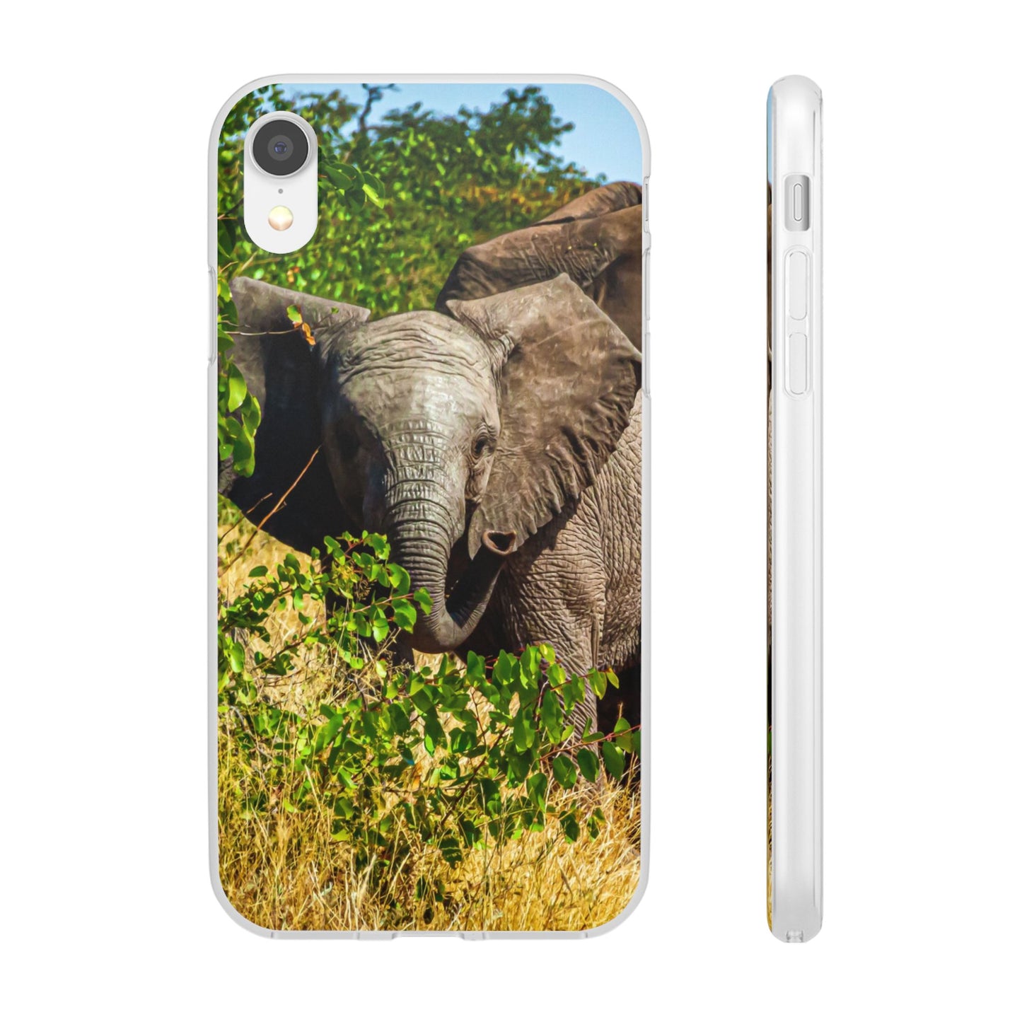 Flexible Young Elephant Cases iPhone XR with gift packaging
