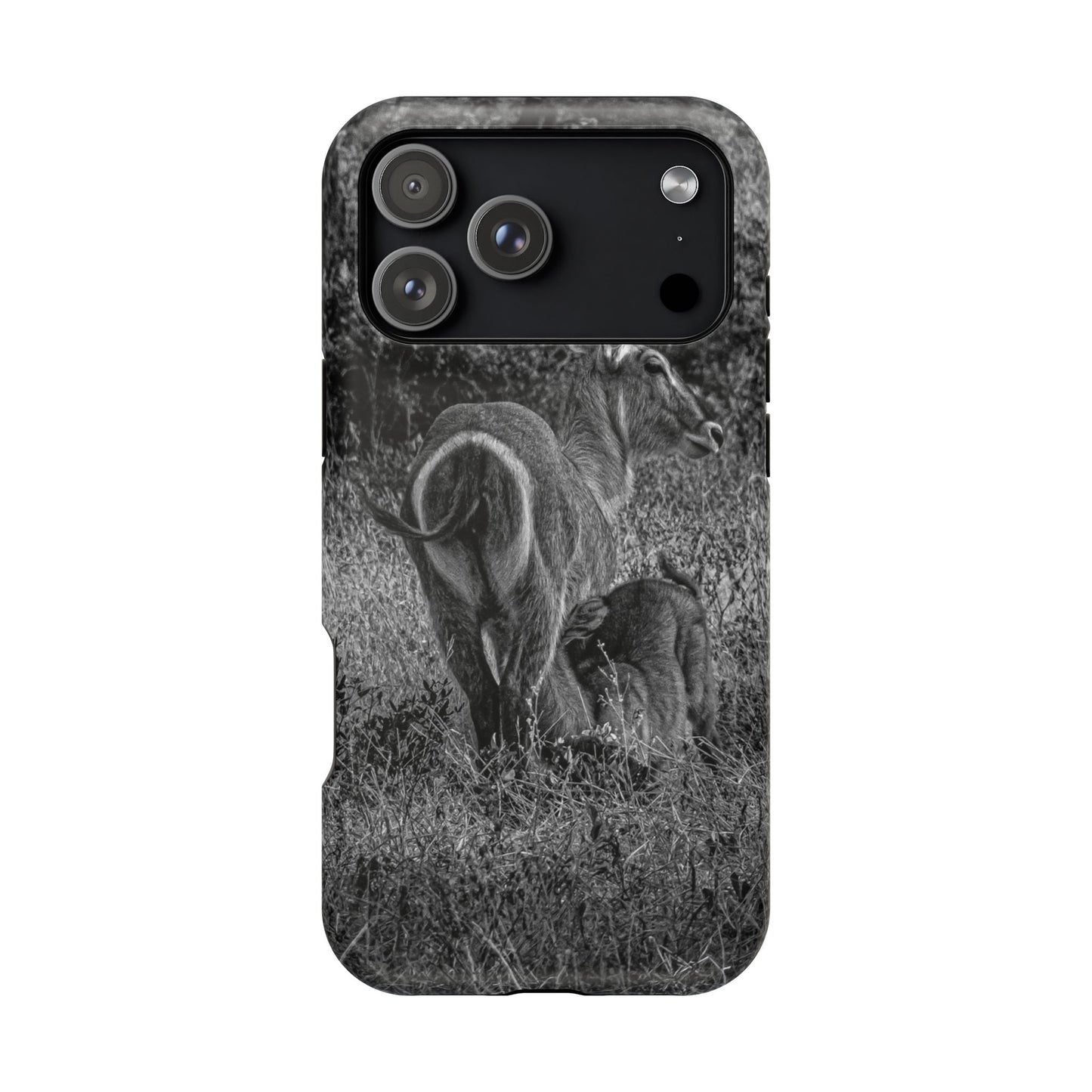 Waterbuck Baby Animal Phone Case - Magsafe B&W iPhone 17 Pro Max Matte