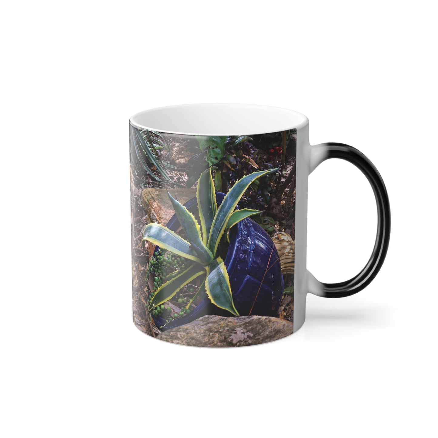 Colour Morphing Mug, 11oz - Elven Lady Statue