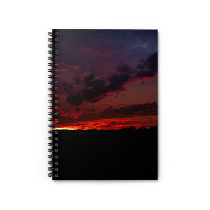 Spiral Notebook - Ruled Line - Dusk