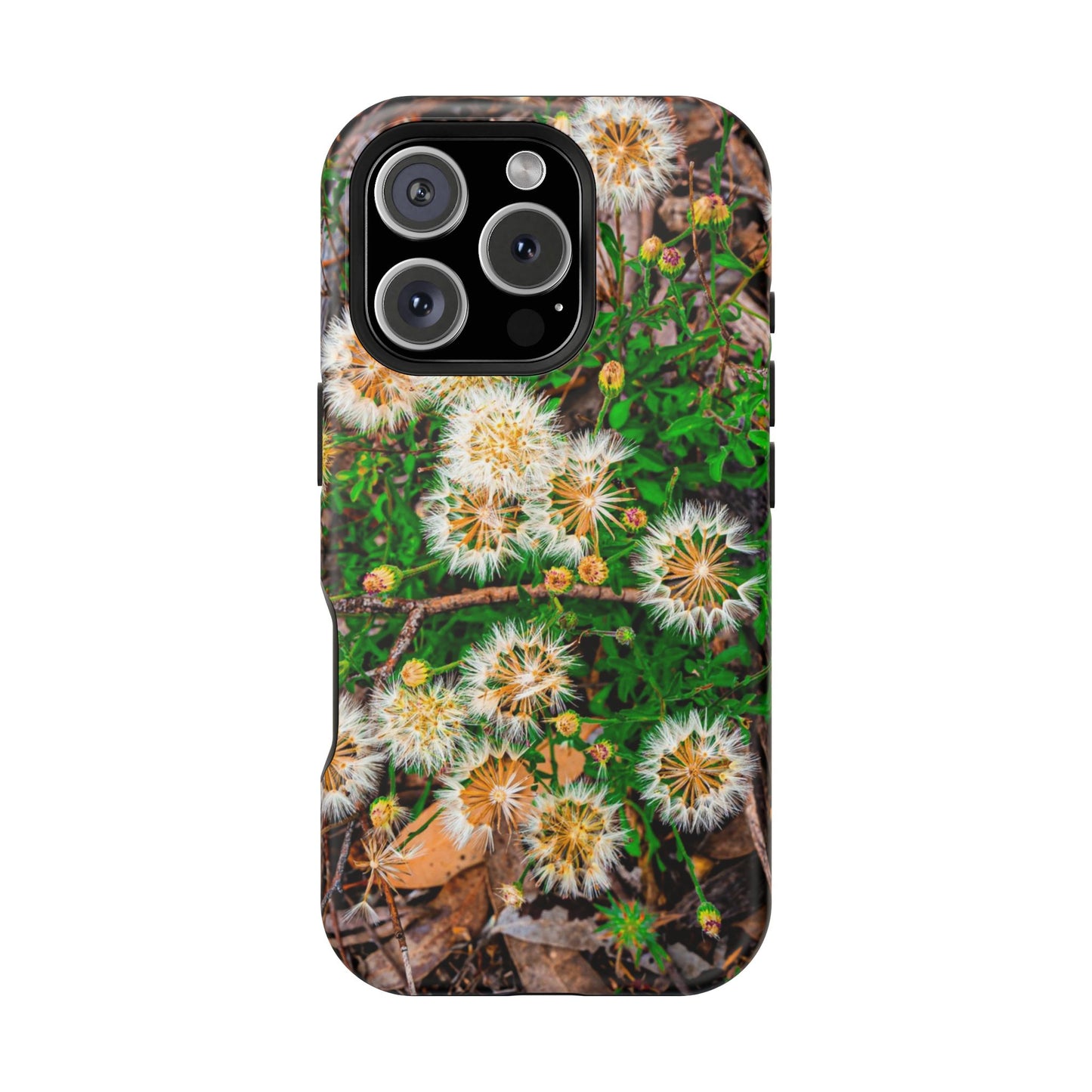 Magnetic Wildflower Phone Case Australia iPhone 16 Pro Matte