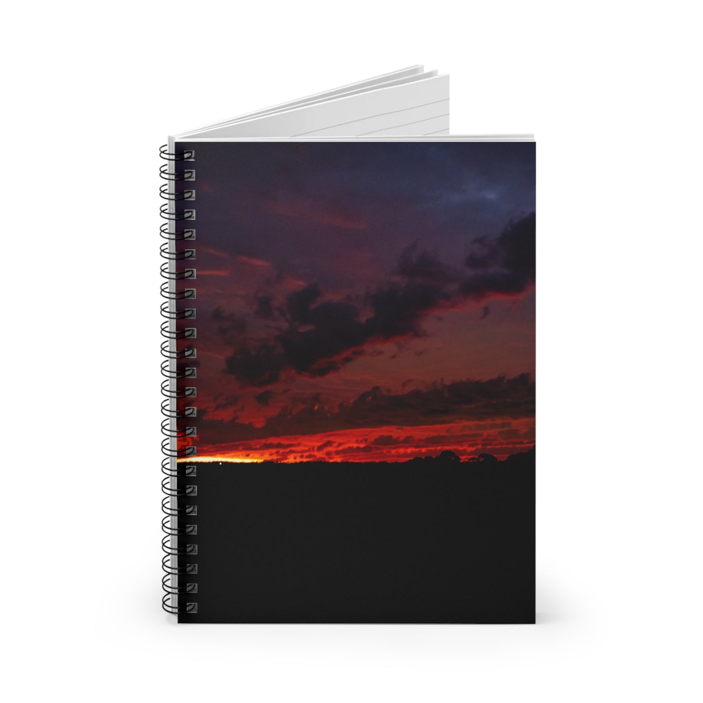 Spiral Notebook - Ruled Line - Dusk