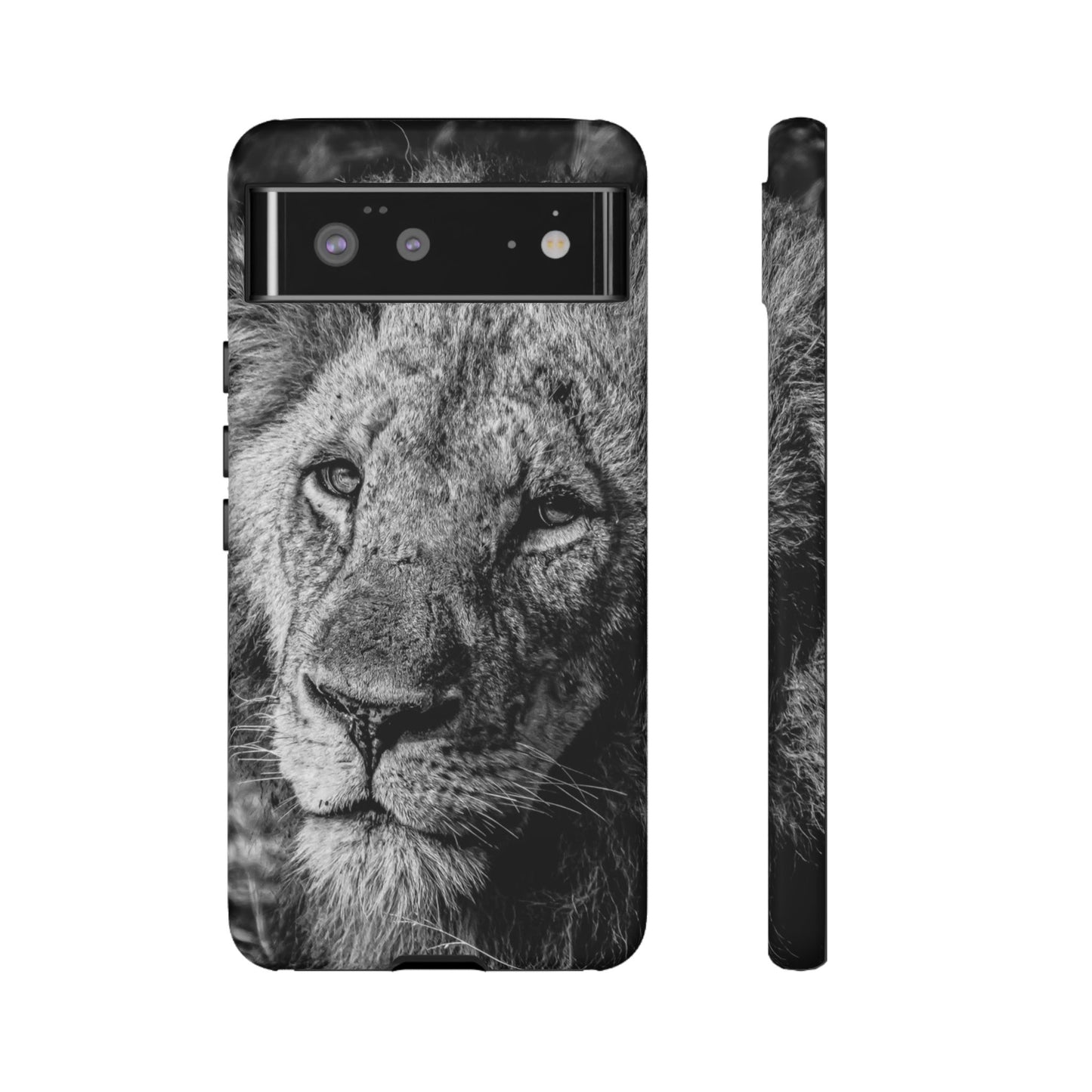 Tough Case - Old Lion B&W Google Pixel 6 Matte