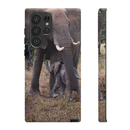 Baby Elephant Tough Case Samsung Galaxy S22 Ultra Matte