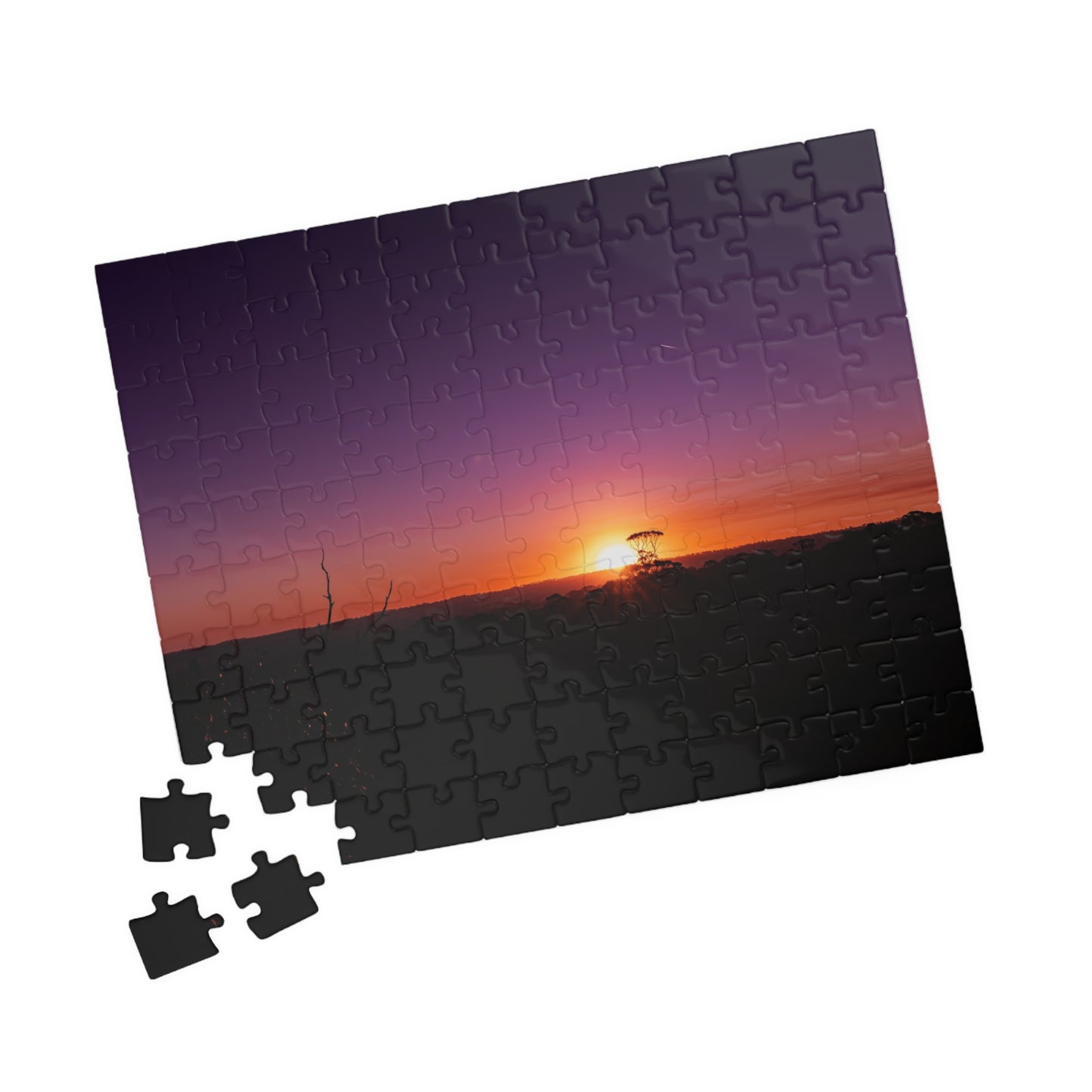 Puzzle (110, 252, 520, 1014-piece) - Purple Sunset