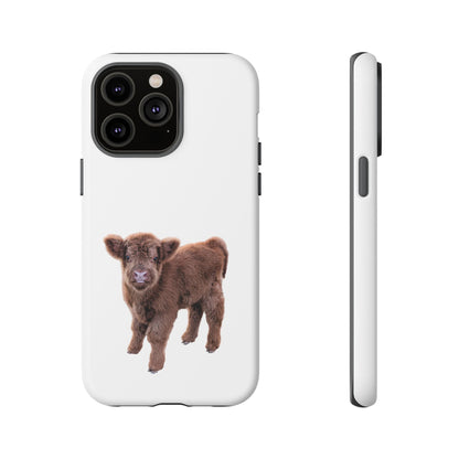 Baby Highland Cow Phone Case iPhone 14 Pro Max Matte
