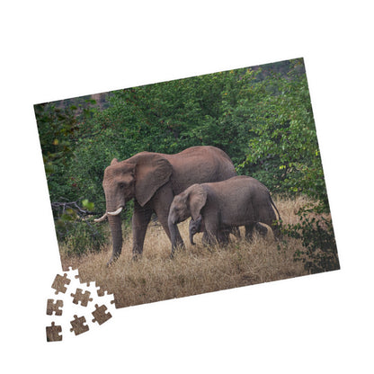 Puzzle (110, 252, 520, 1014-piece) - Elephant Family