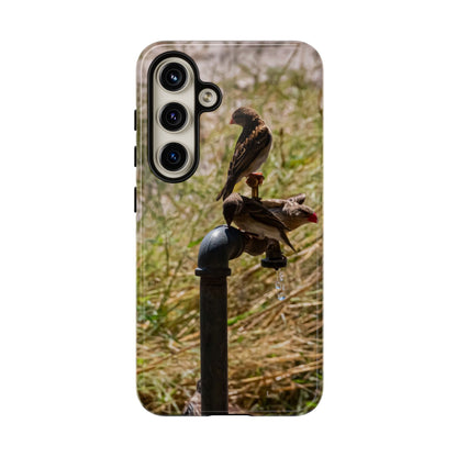 Tough Case - Birds at A Dripping Tap Samsung Galaxy S24 Glossy