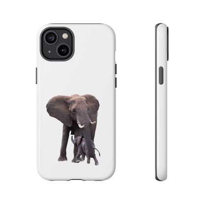 Baby Elephant Tough Case iPhone 14 Plus Glossy