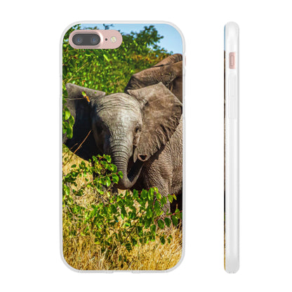 Flexible Young Elephant Cases iPhone 7 Plus with gift packaging