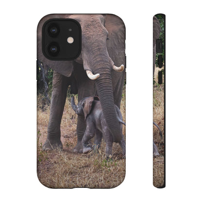 Baby Elephant Tough Case iPhone 12 Matte