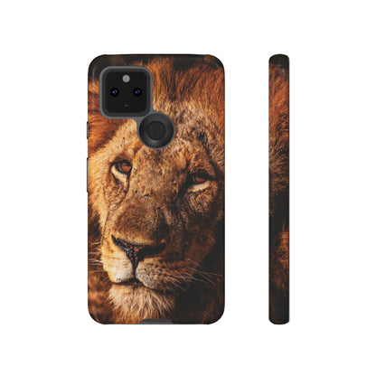 Tough Case - Old Lion Google Pixel 5 5G Glossy