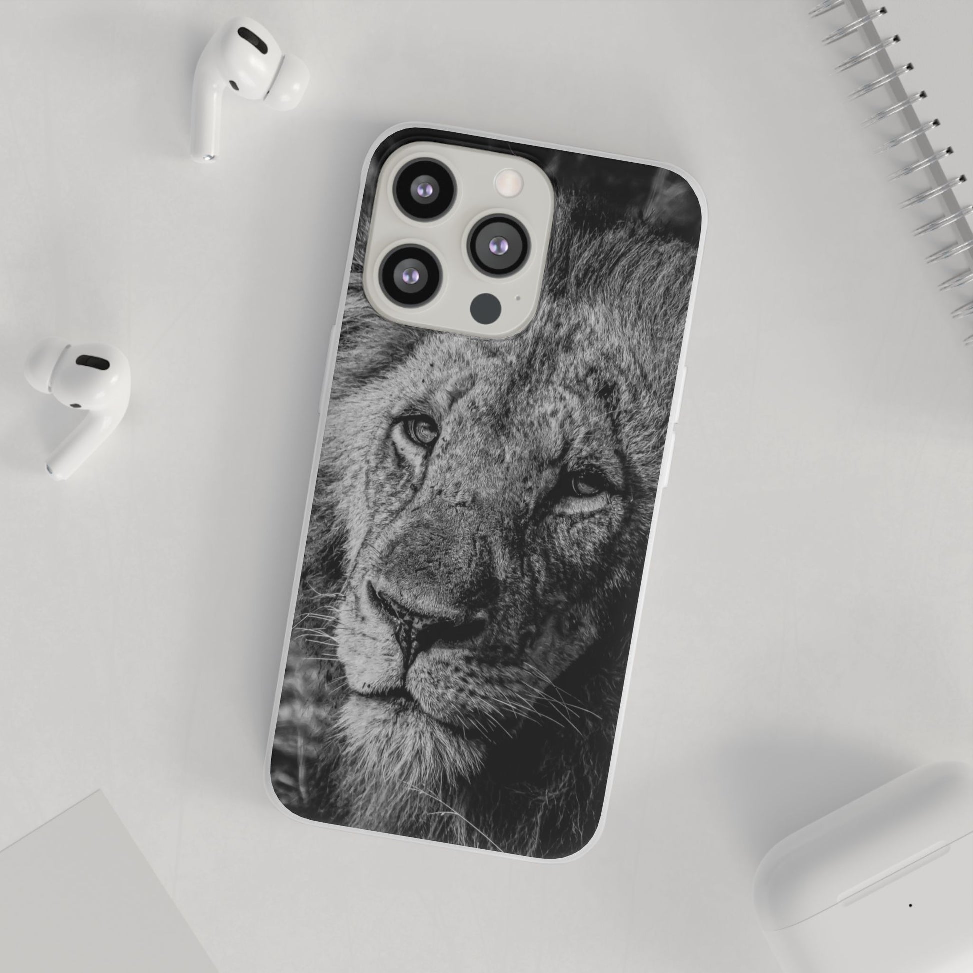 Flexi Cases - Old Lion B&W