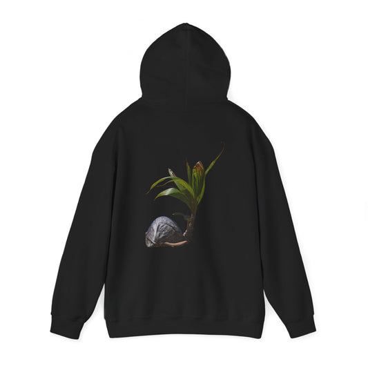 New Life Coconut Hoodie Black