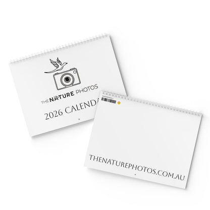 2026 Nature Wildlife Wall Calendar