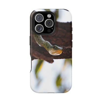 Magsafe® Compatible Tough Cases - Spotted Bush Snake