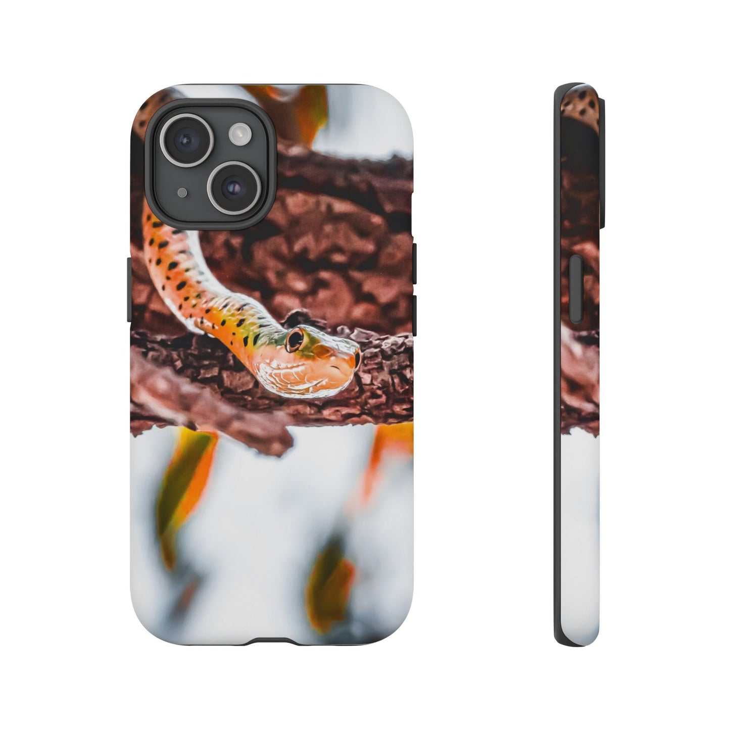 Spotted Bush Snake Phone Case iPhone 15 Matte