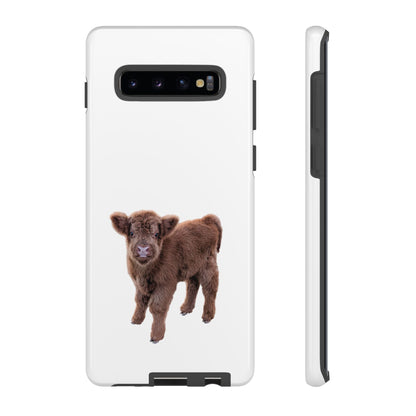 Baby Highland Cow Phone Case Samsung Galaxy S10 Plus Glossy