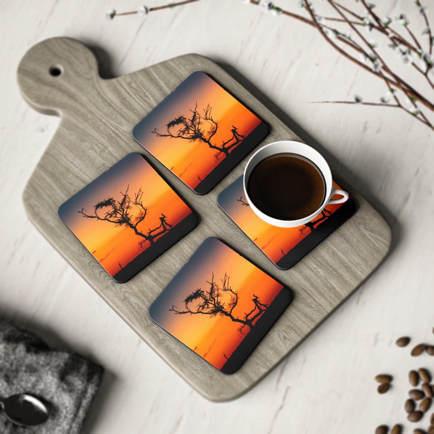 Kalahari Sunset Coasters