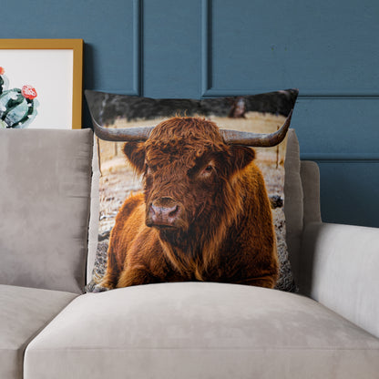 Highland Cattle Pillow