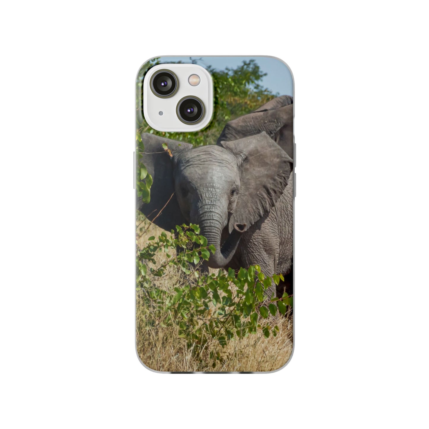 Flexi Cases - Young Elephant iPhone 14