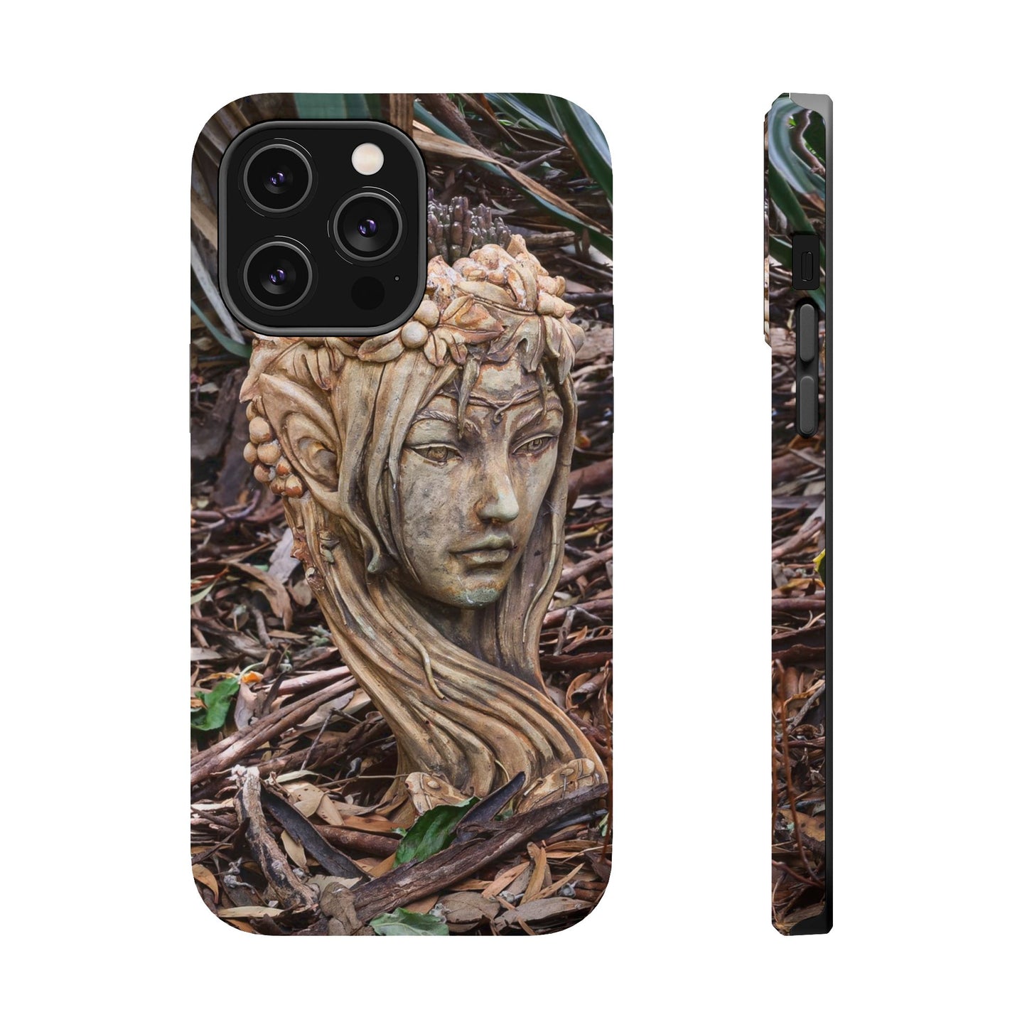 Magsafe® Compatible Tough Cases - Elven Lady Statue iPhone 14 Pro Max Matte